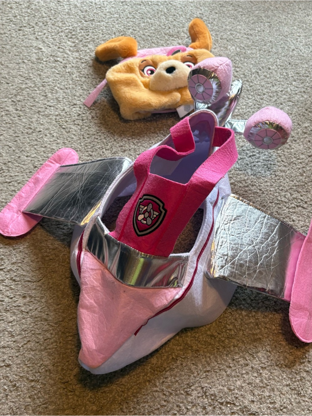 Pottery Barn Paw Patrol Skye Sz Small Halloween Costume W/ Hat